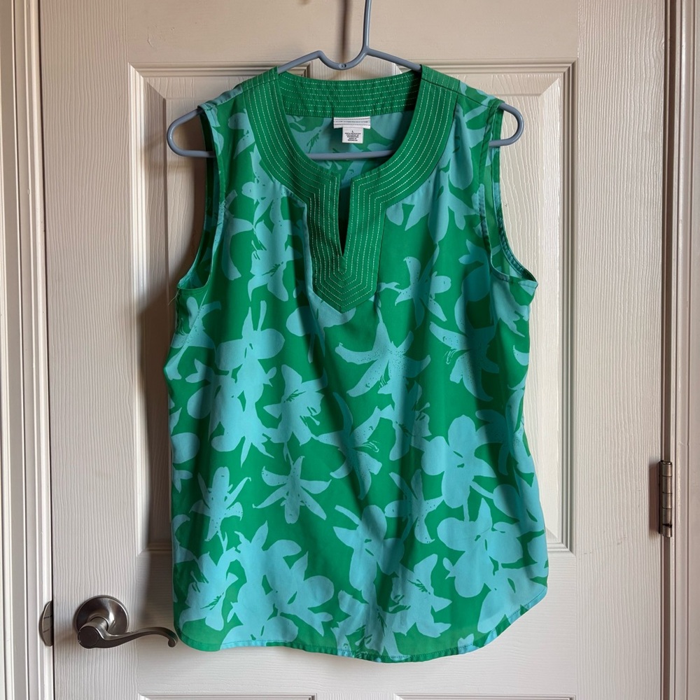LIZ CLAIBORNE Floral Blouse